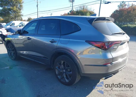 2022 Acura Mdx A-Spec Package z USA, uszkodzony, nr VIN 5J8YE1H07NL003967